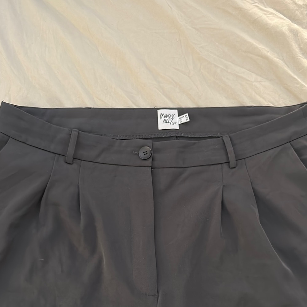 Princess Polly Archer Pants- Gray